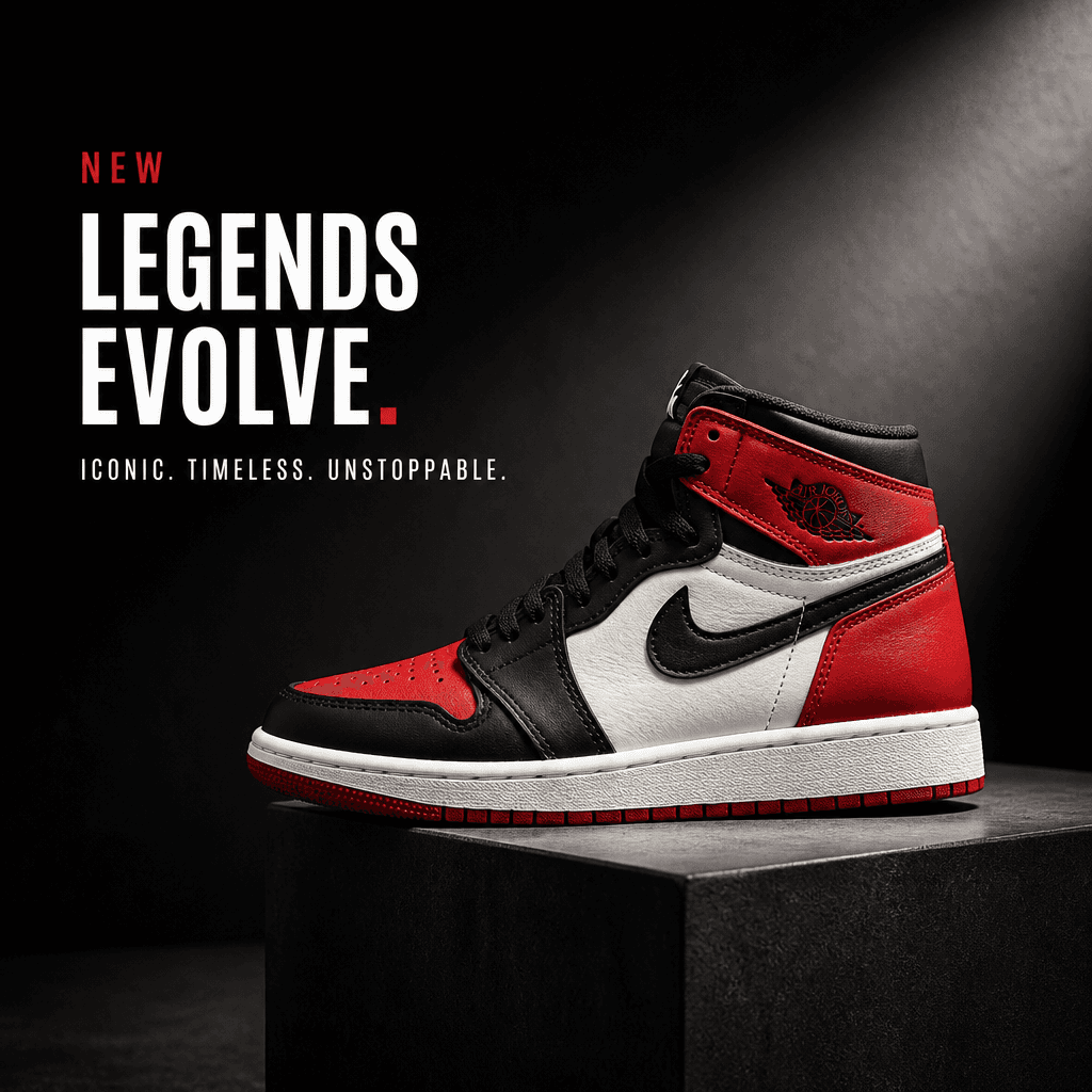 High-Top Sneaker, Ad Creative