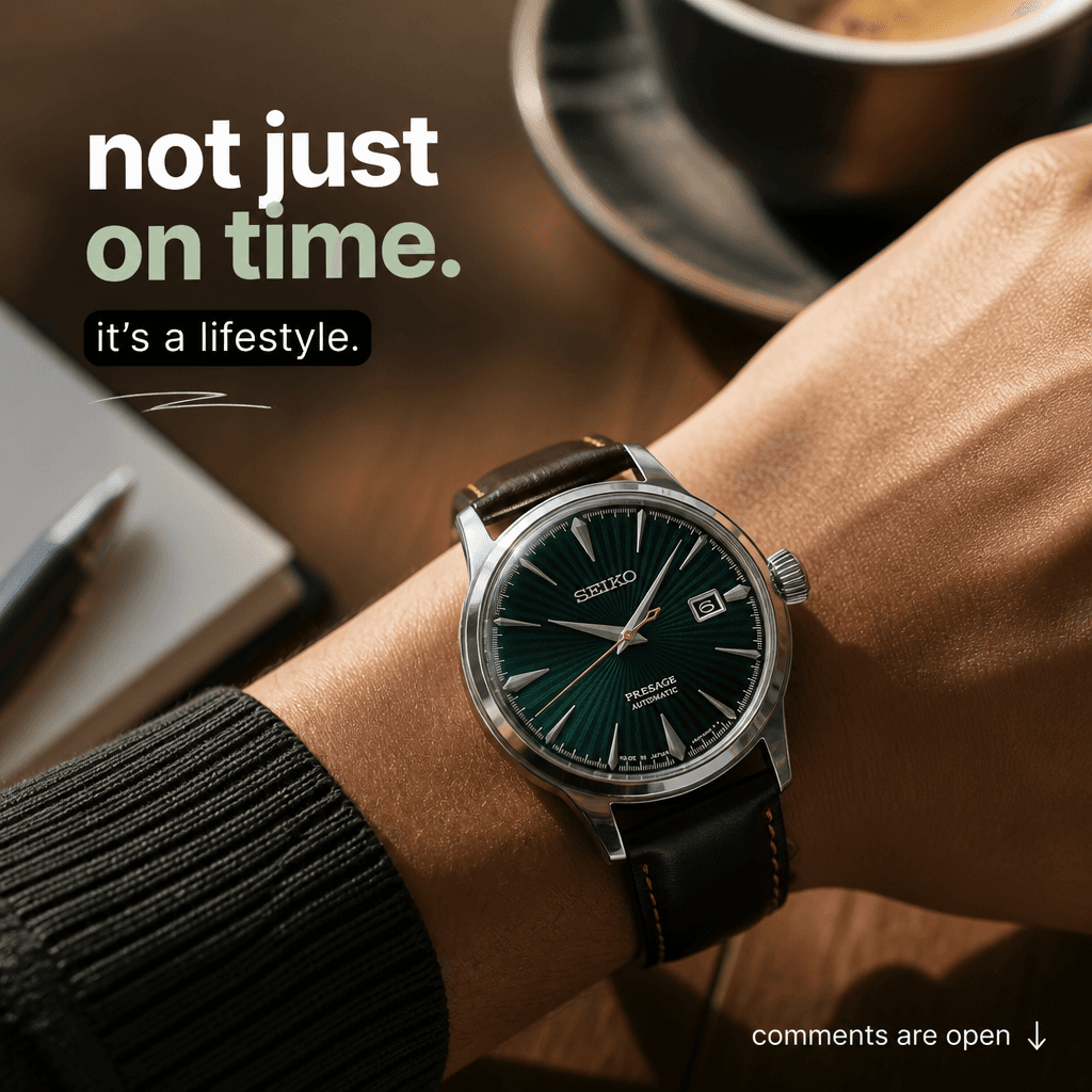 Dress Watch, Social Post